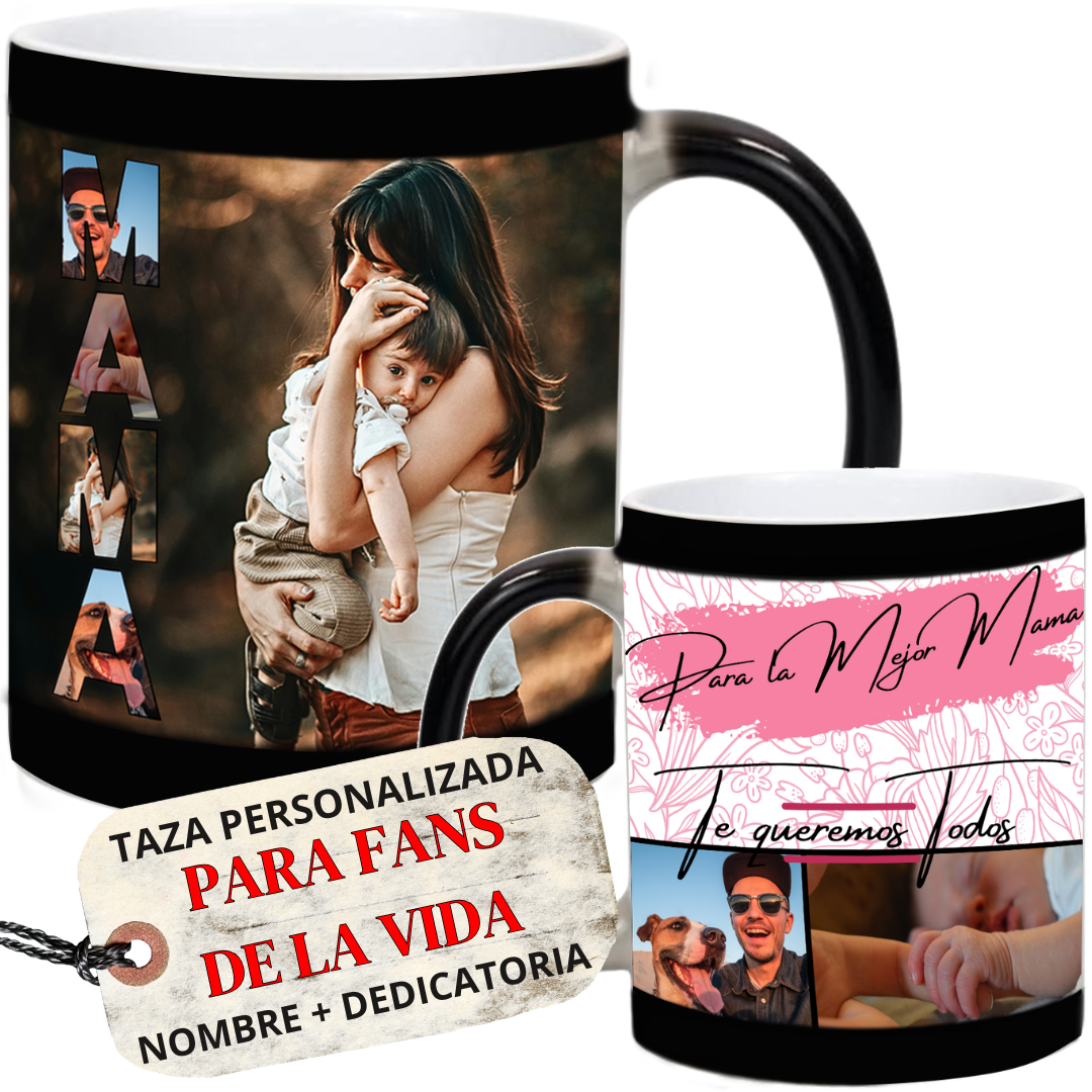 Taza Mágica Personalizada con Foto