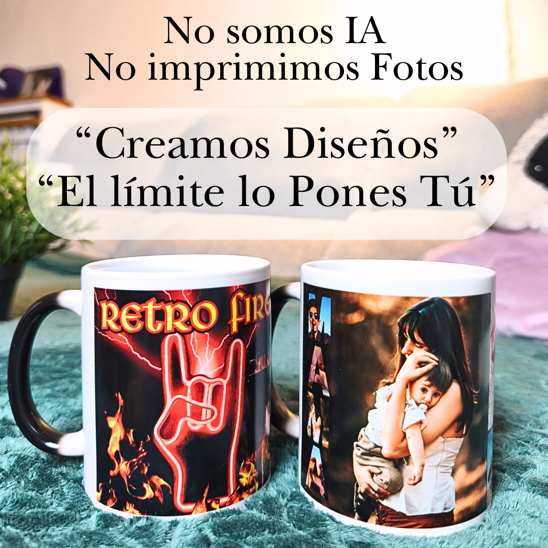 Taza Mágica Personalizada con Foto