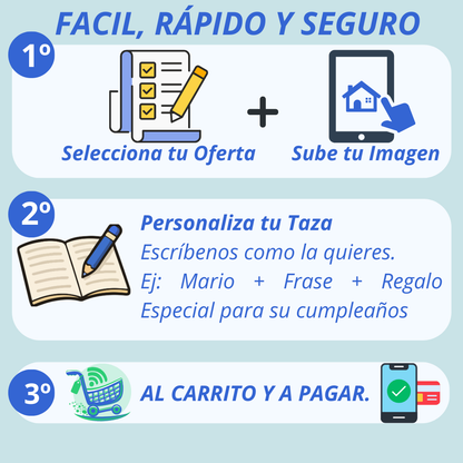 Taza Mágica Personalizada con Foto